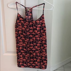 J. crew flamingo tank woman’s size 0